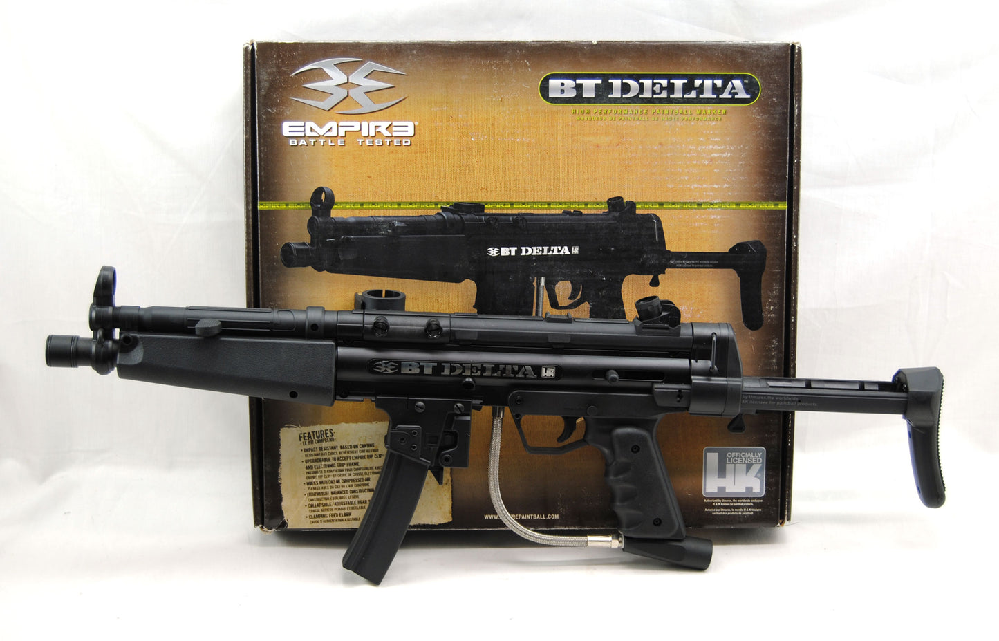 Used Empire BT Battle-Tested Delta Scenario Paintball Marker - Empire Battle Tested