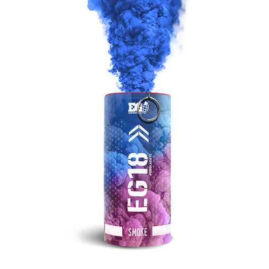 Enola Gaye EG18 Gender Reveal Smoke Bomb - Blue - NO SHIPPING