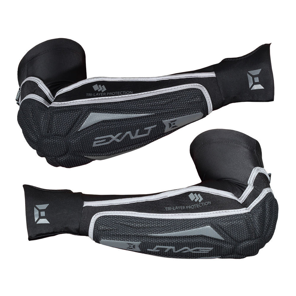 Exalt T3 Elbow Paintball Pads Black S/M - Exalt