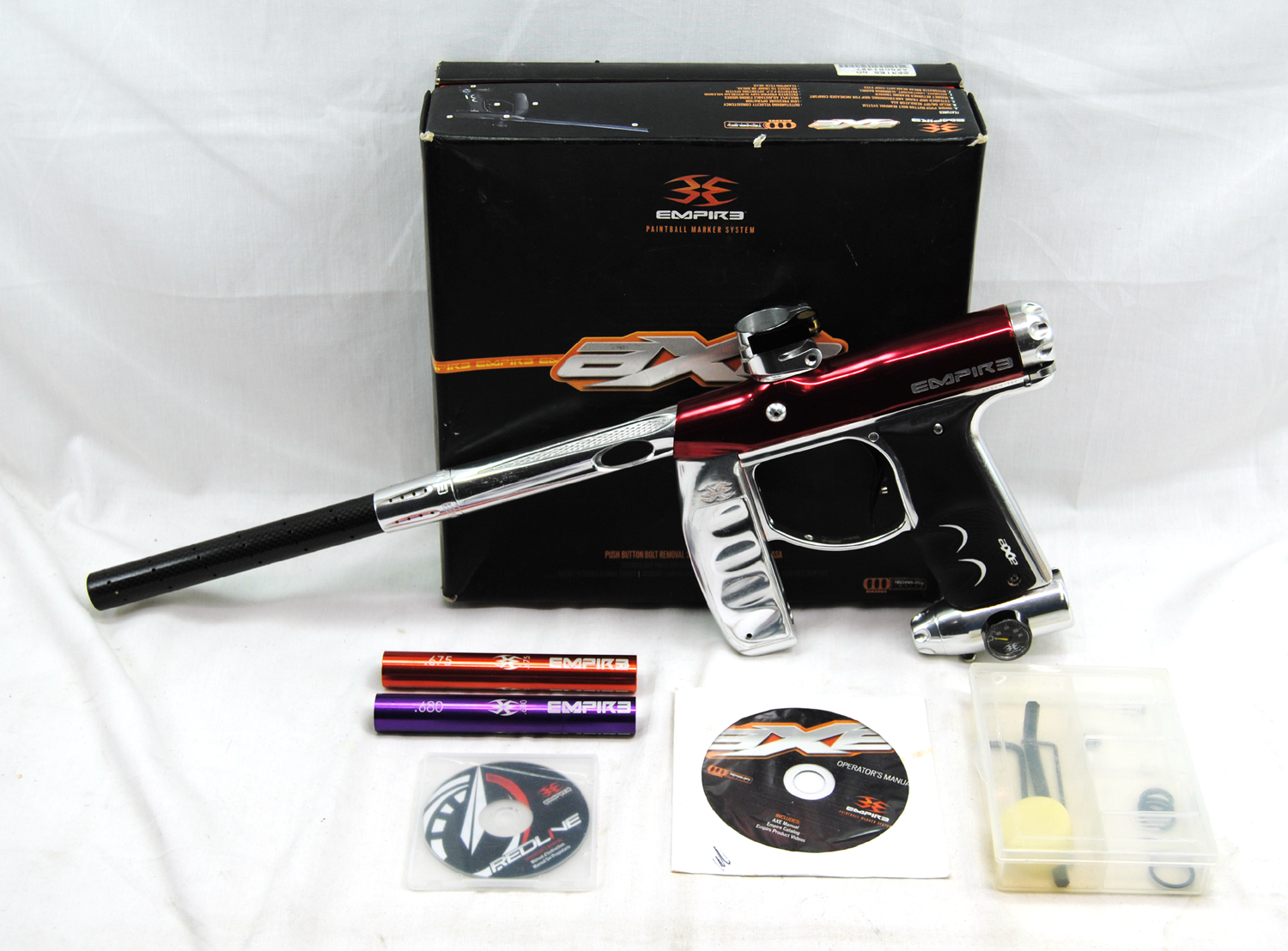 Used Empire Axe Pro - Red/Silver - Empire