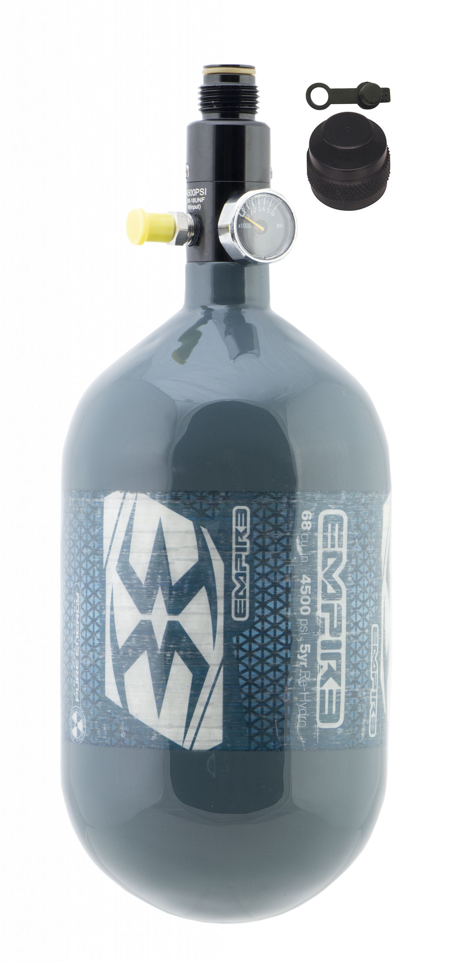 Empire Carbon Fiber HPA Tank 68ci/4500psi - Slate Grey - Empire