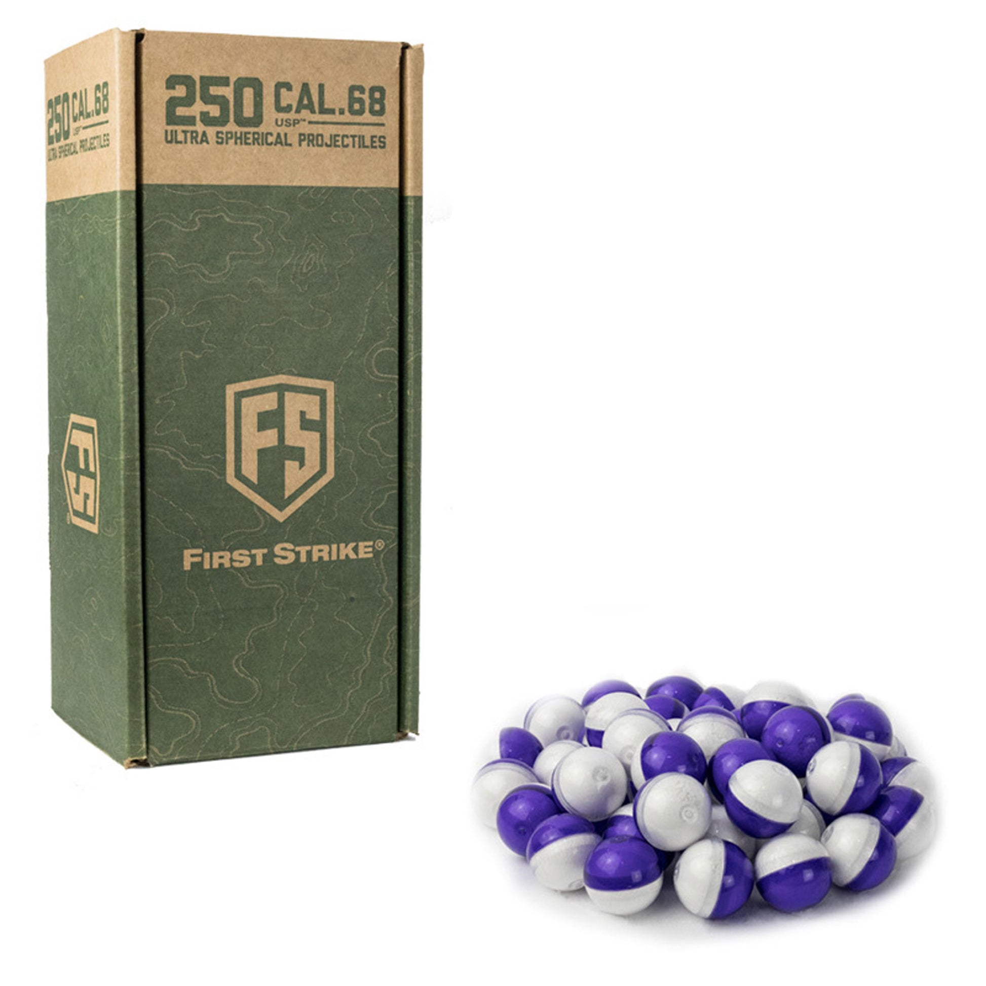 First Strike USP Rounds - 250ct - Ultra Spherical Projectiles - First Strike