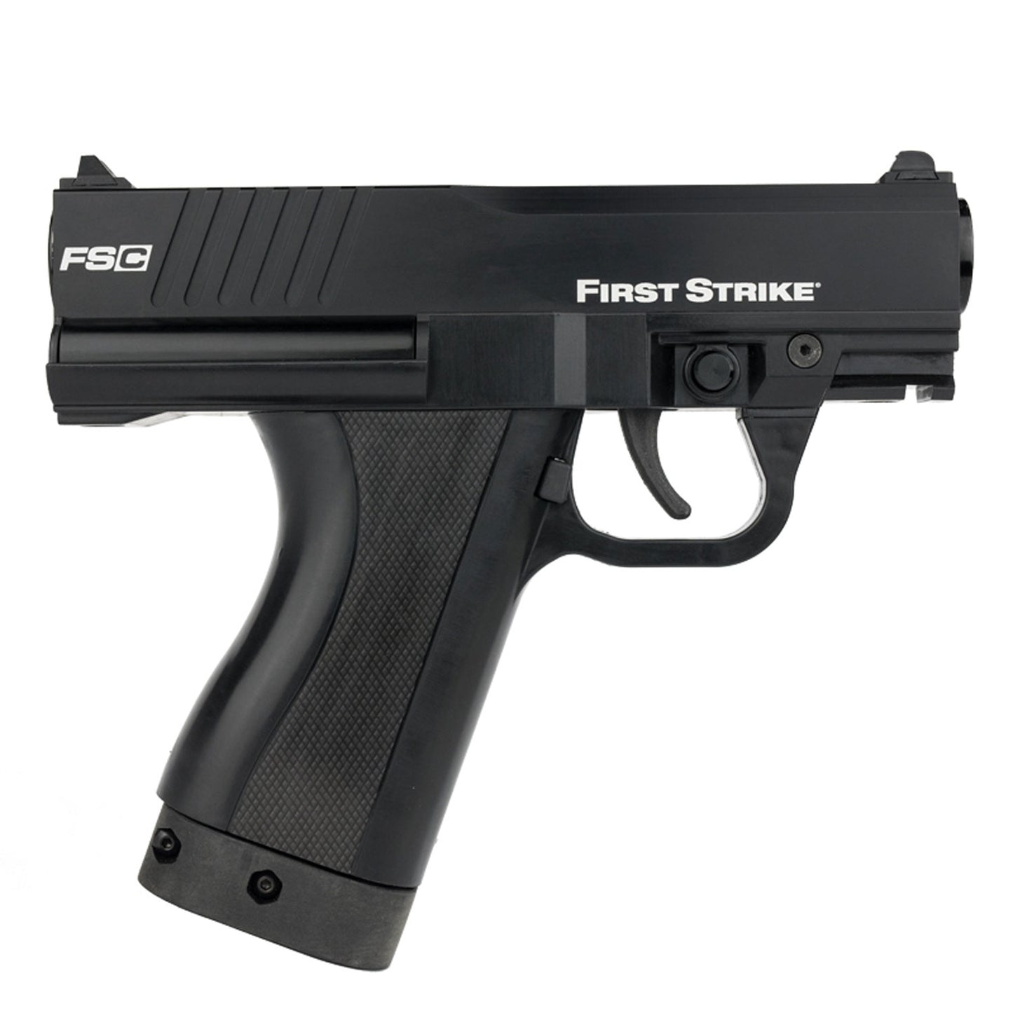 First Strike FSC (First Strike Compact) Paintball Pistol with Holster and 3 Mags - Black - First Strike
