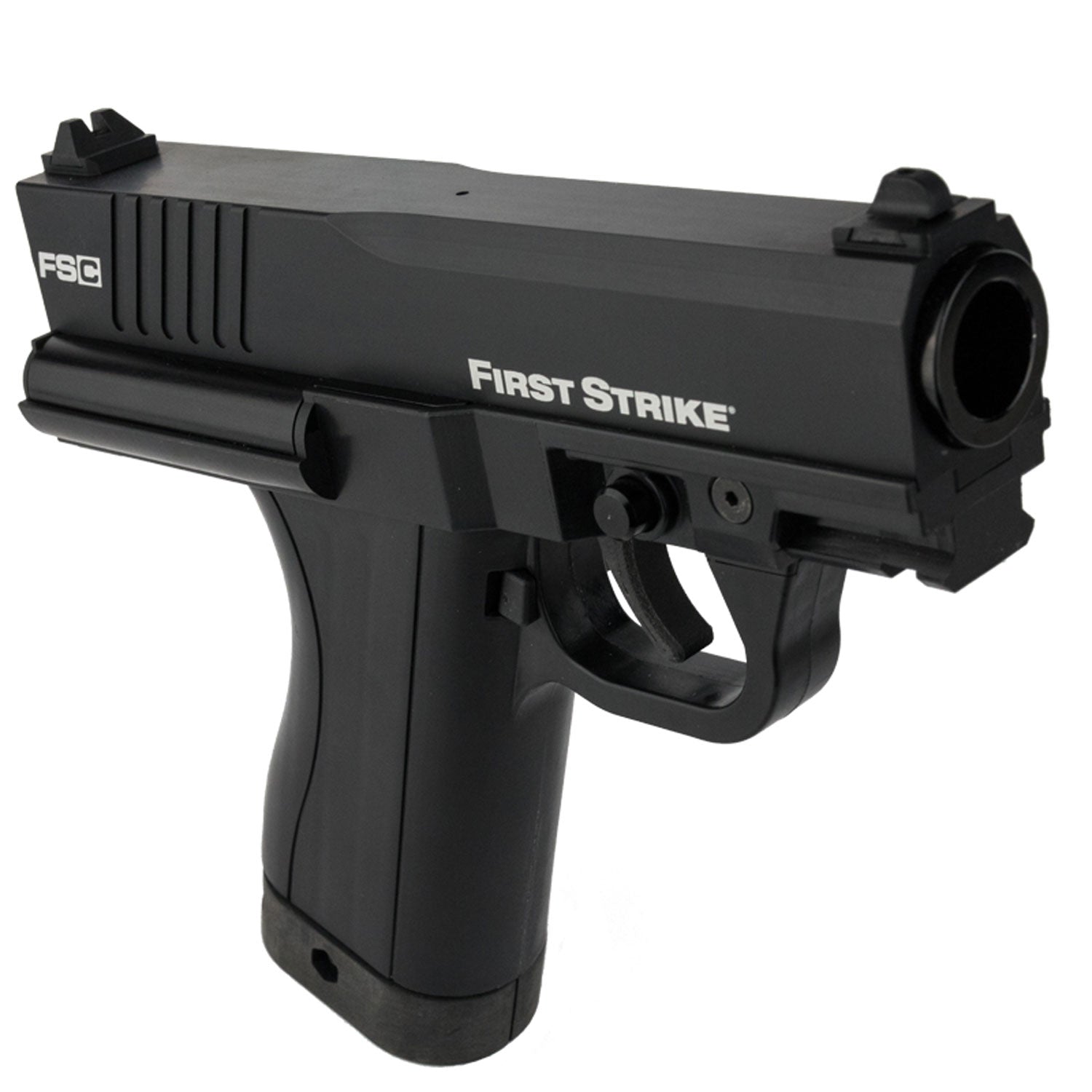 First Strike FSC (First Strike Compact) Paintball Pistol with 3 Mags, Holster and Mag Holsters - Black - First Strike