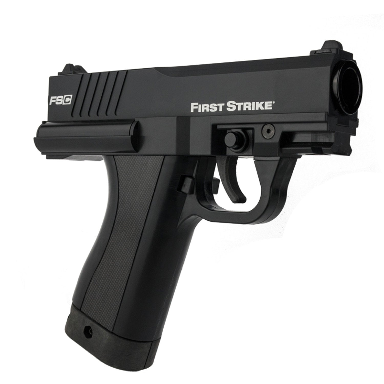 First Strike FSC (First Strike Compact) Paintball Pistol with Holster and 3 Mags - Black - First Strike