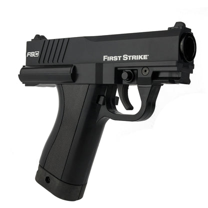 First Strike FSC (First Strike Compact) Paintball Pistol with 3 Mags, Holster and Mag Holsters - Black - First Strike