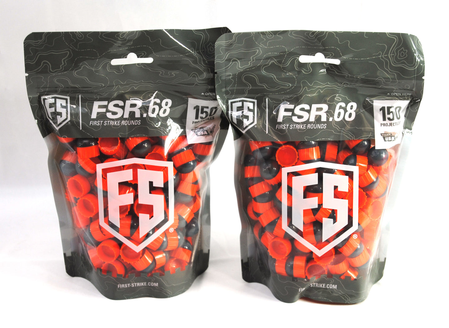 First Strike Rounds - 300 Count - Smoke/Orange - Orange - First Strike