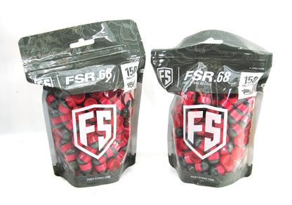 First Strike Rounds - 300 Count - Smoke/Fire Red - Yellow - First Strike