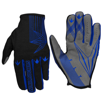 Bunker Kings Fly Featherlite Gloves - Royal Blue - Small/Medium - Bunker Kings