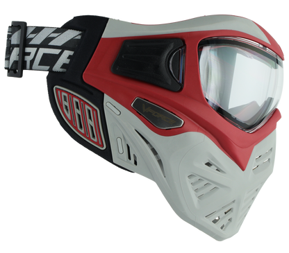 V-Force Grill 2.0 Paintball Goggle - Thermal Clear Lens - Dragon (Red/Grey)