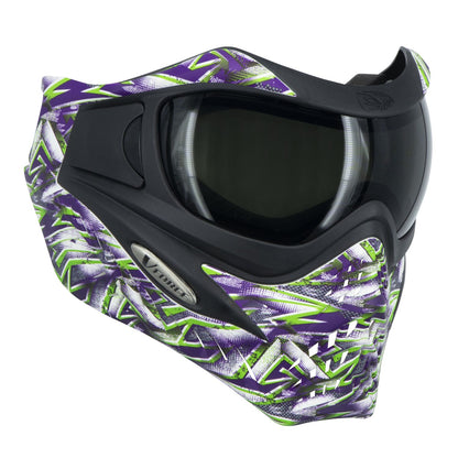 V-Force Grill SE Paintball Mask Goggle - Spangled Villain w/ Smoke Lens