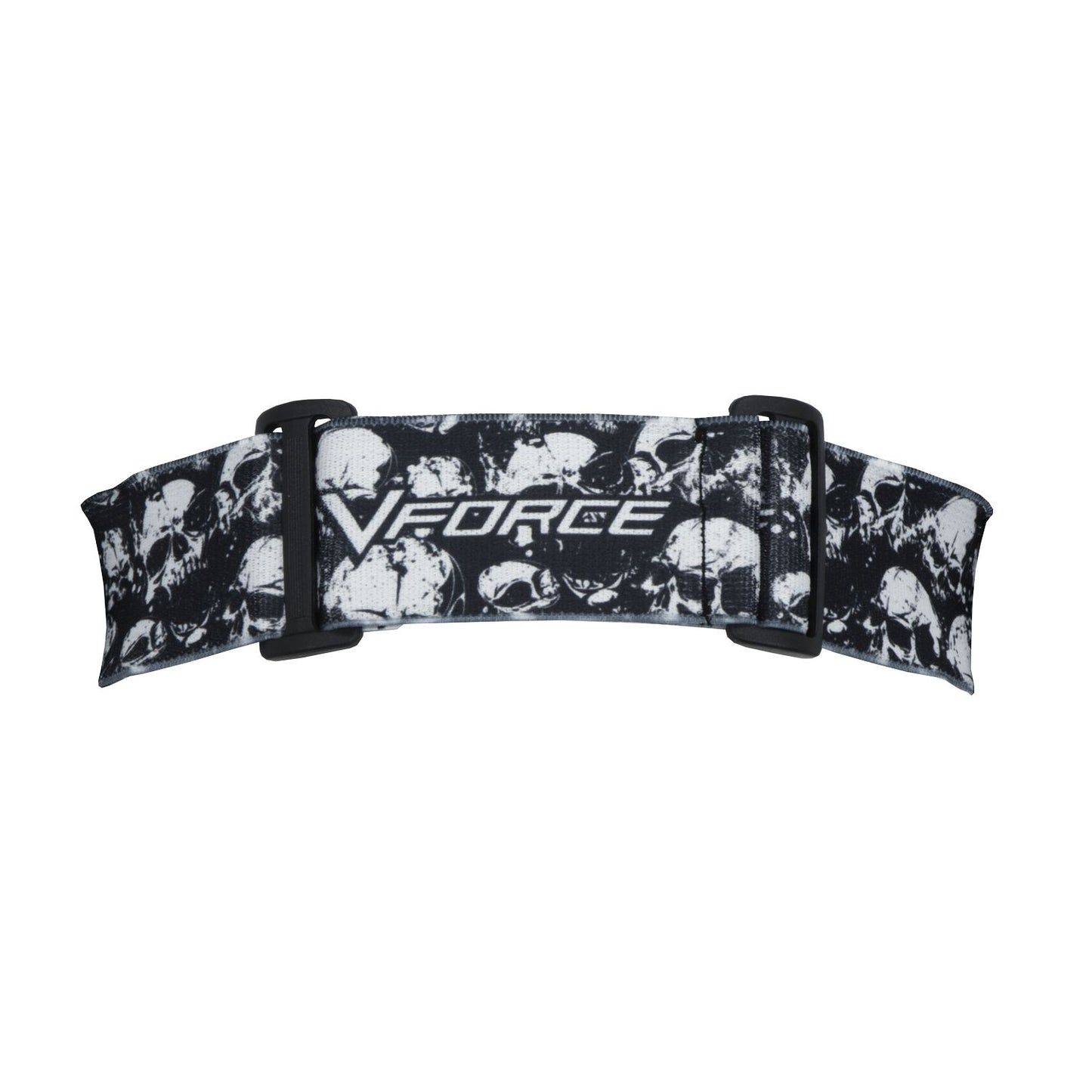 VForce Grill SE Catacomb with Quicksilver & Clear Thermal Lens - Black/White Skulls