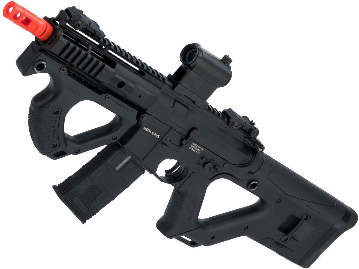 ICS ASG Hera Arms Licensed CQR M4 Airsoft AEG Rifle w/ S3 Electronic Trigger - Black