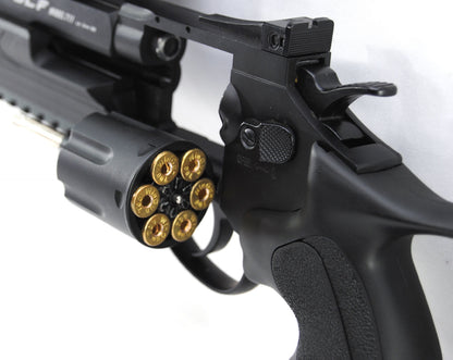 WinGun Herd Wolf Model M711 Airsoft Revolver Carbine Combo Package - Evike