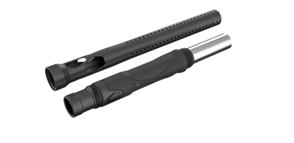 CRBN Carbon IC Paintball Barrel - Graphic Red - Autococker Thread