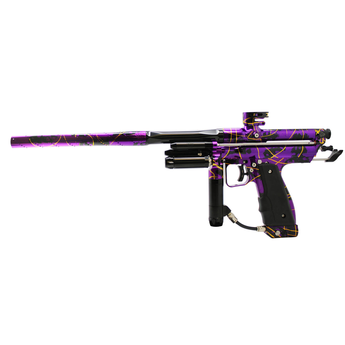 Inception Autococker Inception Designs RETRO FLE Autococker - Purple Splash – PB Sports LLC