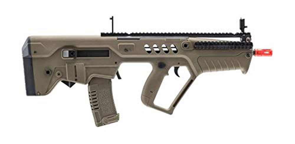 New Umarex UX IWI Elite Tavor CTAR Flat Top 6mm Electric AEG Airsoft Rifle FDE - Umarex