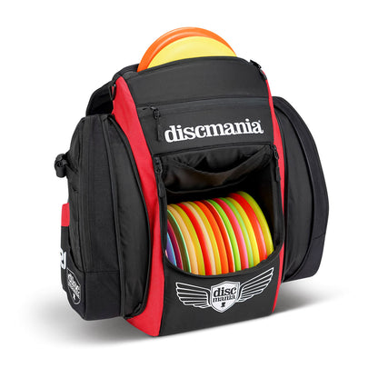 Discmania JetPack GRIPeq BX3 Tour Bag Backpack - Red/Black