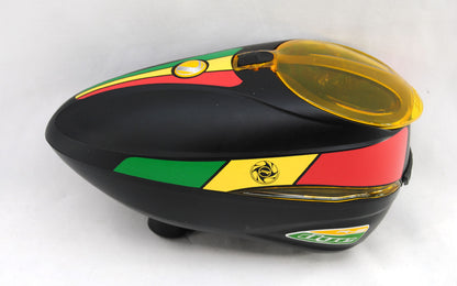 Used Limited Edition Dye Rotor R2 Paintball Loader - Rasta