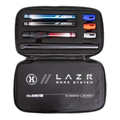 HK Army LAZR Barrel Kit (15") - Autococker - Dust Black - Colored Inserts - HK Army