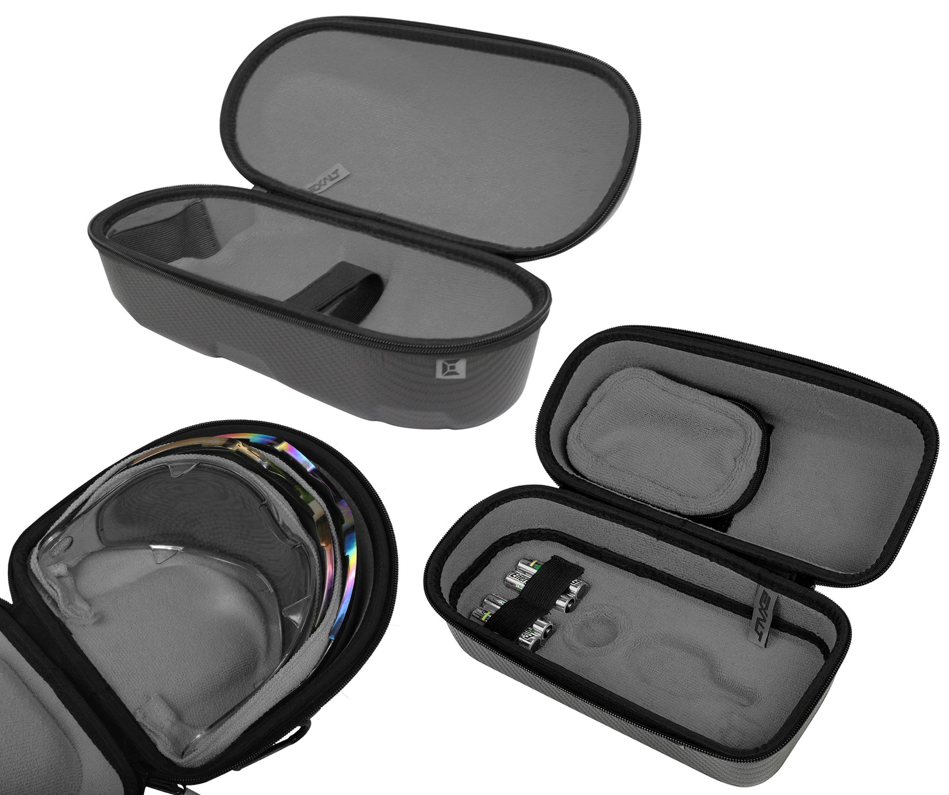Exalt Universal Carbon V3 Lens &amp; Loader &amp; Tank Case - Charcoal Grey - Exalt