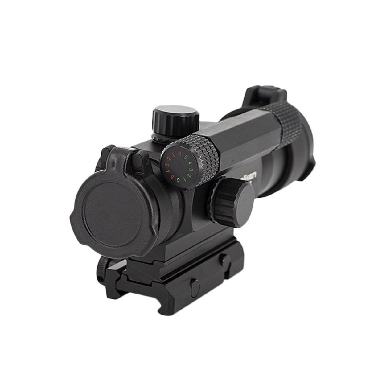 C-MORE Systems Tactical Railway Red Dot Sight - 2 MOA Dot, 1x Magnification, Aircraft Aluminum, Waterproof