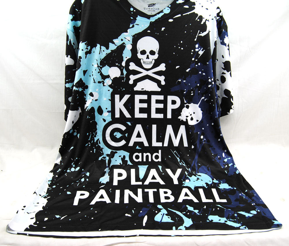 Keep Calm and Play Paintball Dri-Fit - Unknown