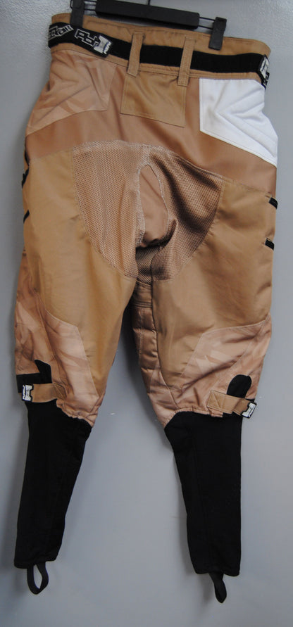 Used Pbrack Flow Paintball Pants - Tan - Large - Pbrack