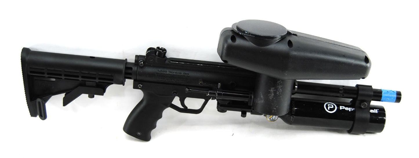 Used Pepperball Gun TAC 700 w/ FS 90 Degree Rotary On/Off ASA - Pepperball