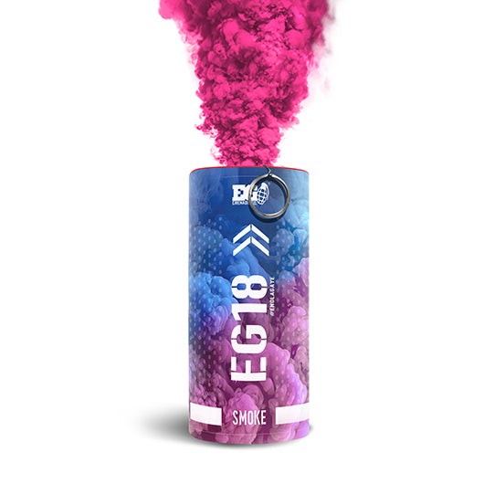 Enola Gaye EG18 Gender Reveal Smoke Bomb - Pink - NO SHIPPING