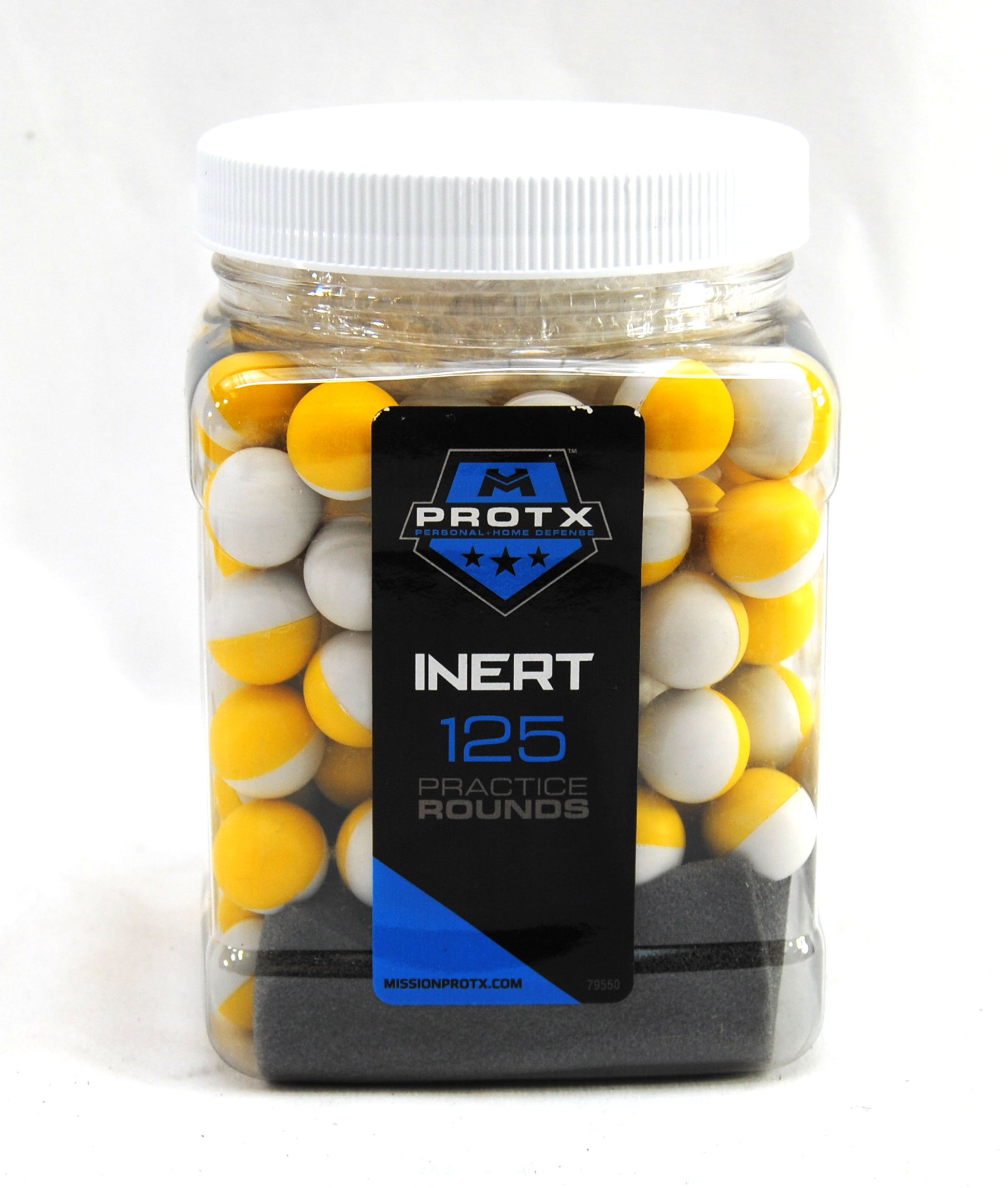 Mission Operational Munitions Inert Practice Rounds - 125 Rounds - Mission Less Lethal