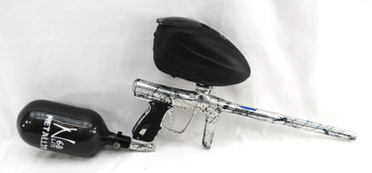 Used Shocker RSX Paintball Gun Bundle - Winter