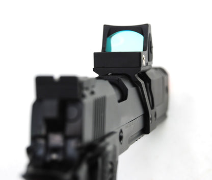 Nuprol Raven Hi-Capa Dragon 7 + BDS Full Metal Gas Blowback Pistol - Black