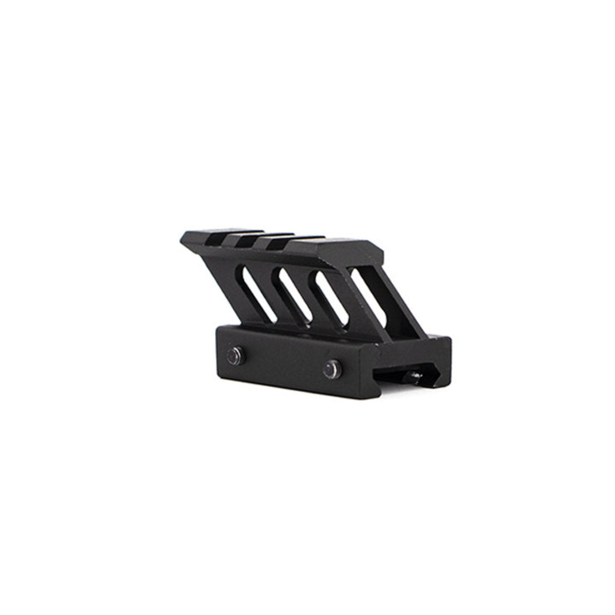 Valken 45 Degree Riser Mount 1" 3 Slots Airsoft Rifle Accessory - Black - Valken