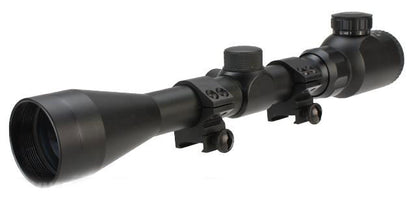 Matrix 3-9x40 Dual Illuminated Rifle Airsoft Scope w/ Scope Rings