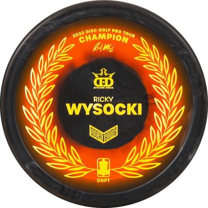 Dynamic Discs Classic Supreme Raptor Eye Sockibomb Slammer 2022 Ricky Wysocki DGPT Tour Champion Disc
