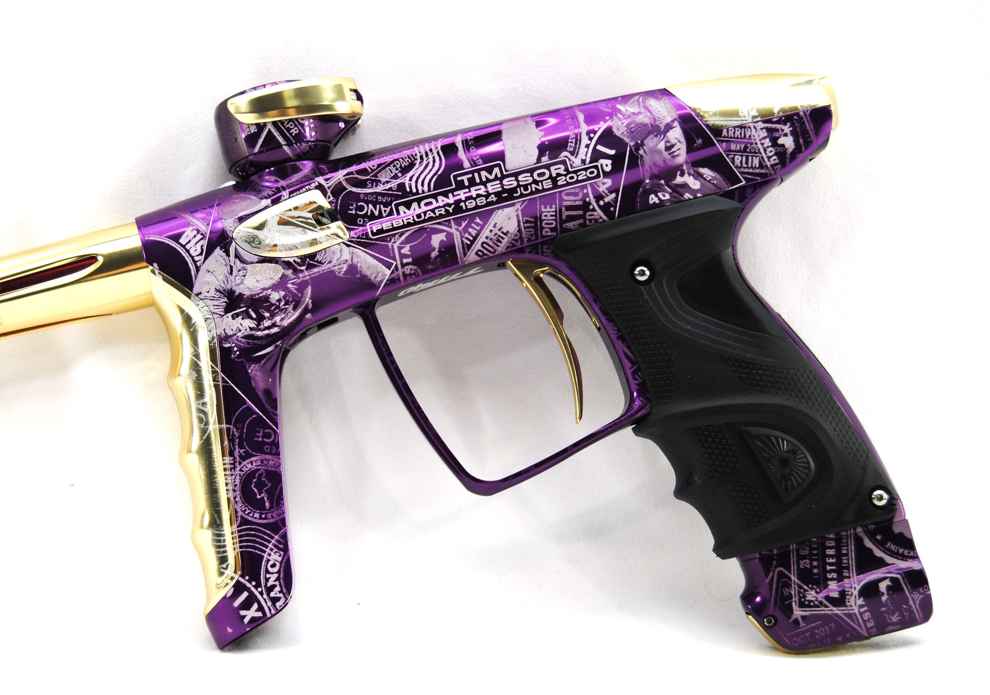 DLX Luxe TM40 Paintball Marker - Tim Montressor Commemorative