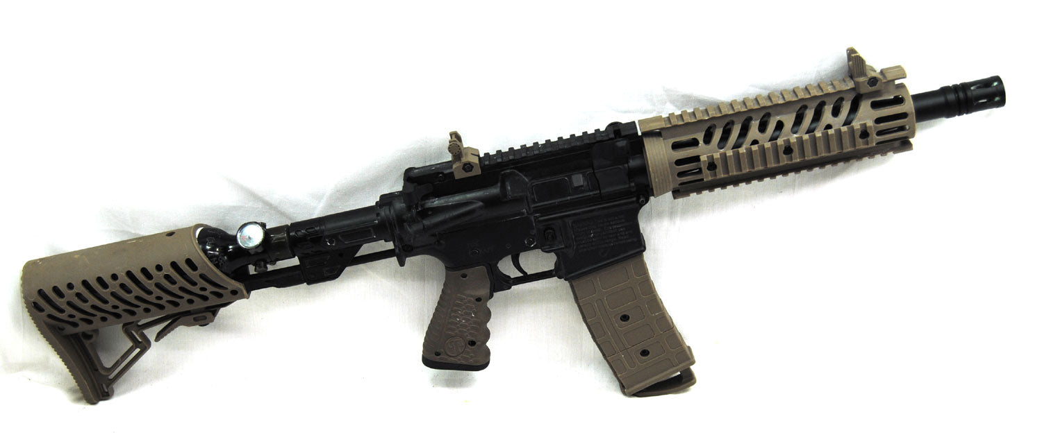 Used Tippmann TMC w/ Air-Thru Adjustable Stock - Tan - Tippmann Sports