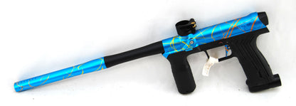 Planet Eclipse EMEK 100 w/ FLE Body Kit / Matching Trigger / 3 Way Valve - Teal w/ Sunset Fade Splash