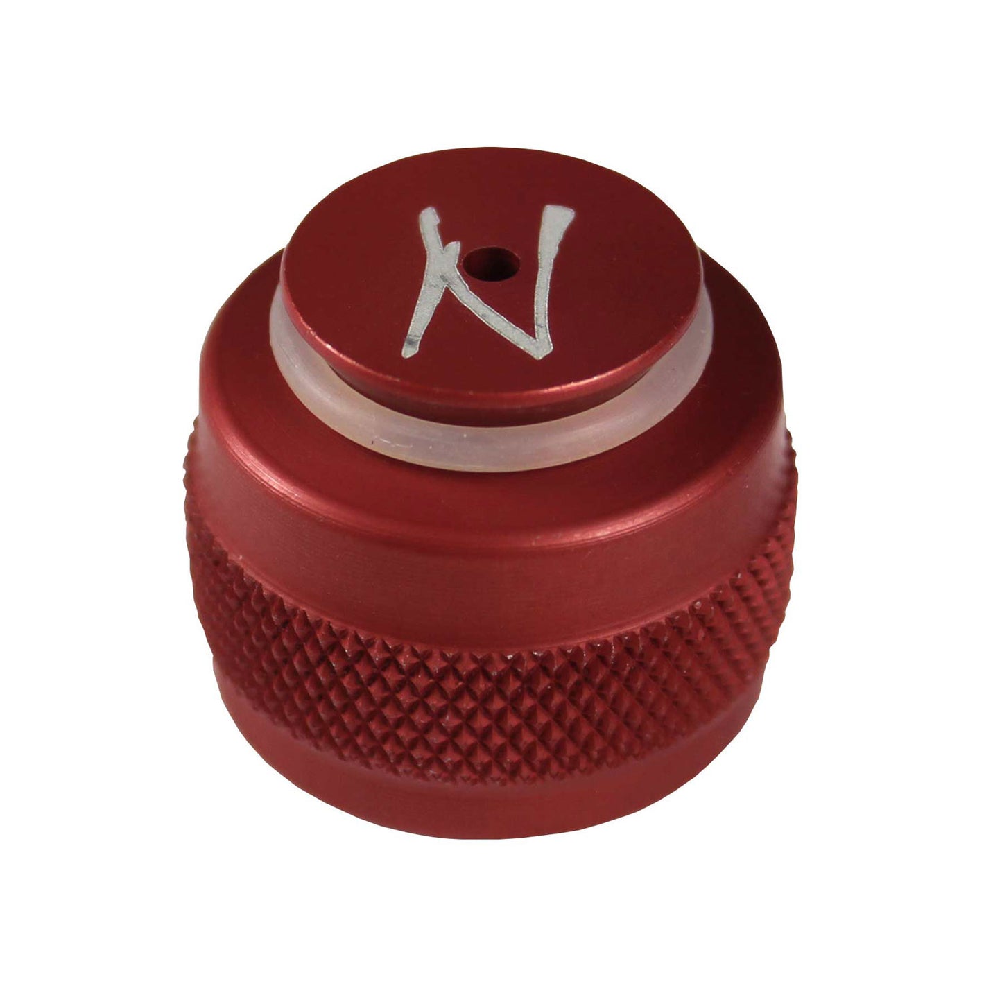 Ninja Aluminum Thread Protector - Red w/ 015-90 O-Ring - Ninja Paintball