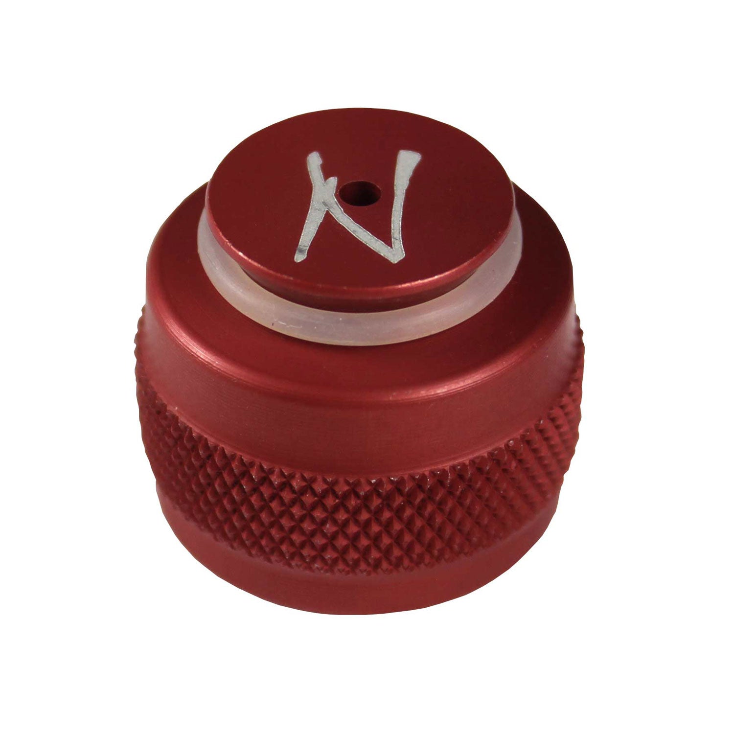 Ninja Aluminum Thread Protector - Red w/ 015-90 O-Ring - Ninja Paintball