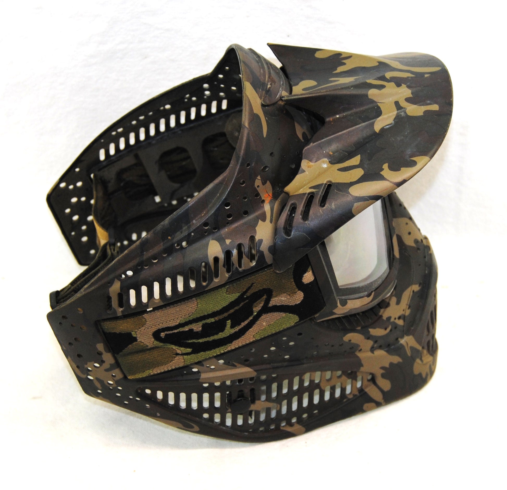 Used JT Spectra Camo Paintball Goggle - Rough Shape - Empire