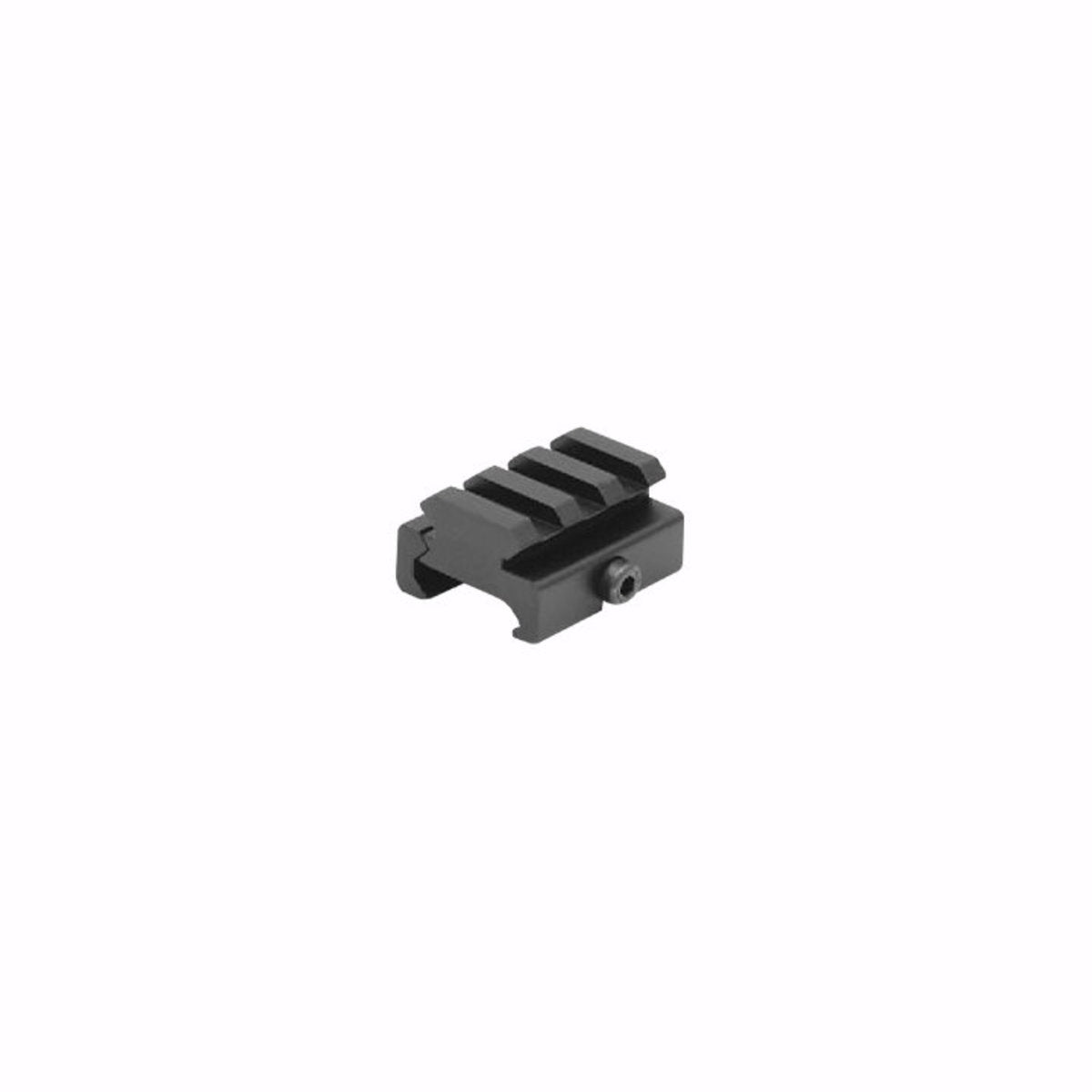 Valken Mini Riser 0.5&quot; 3 Slots Airsoft Rifle Accessory - Black - Valken