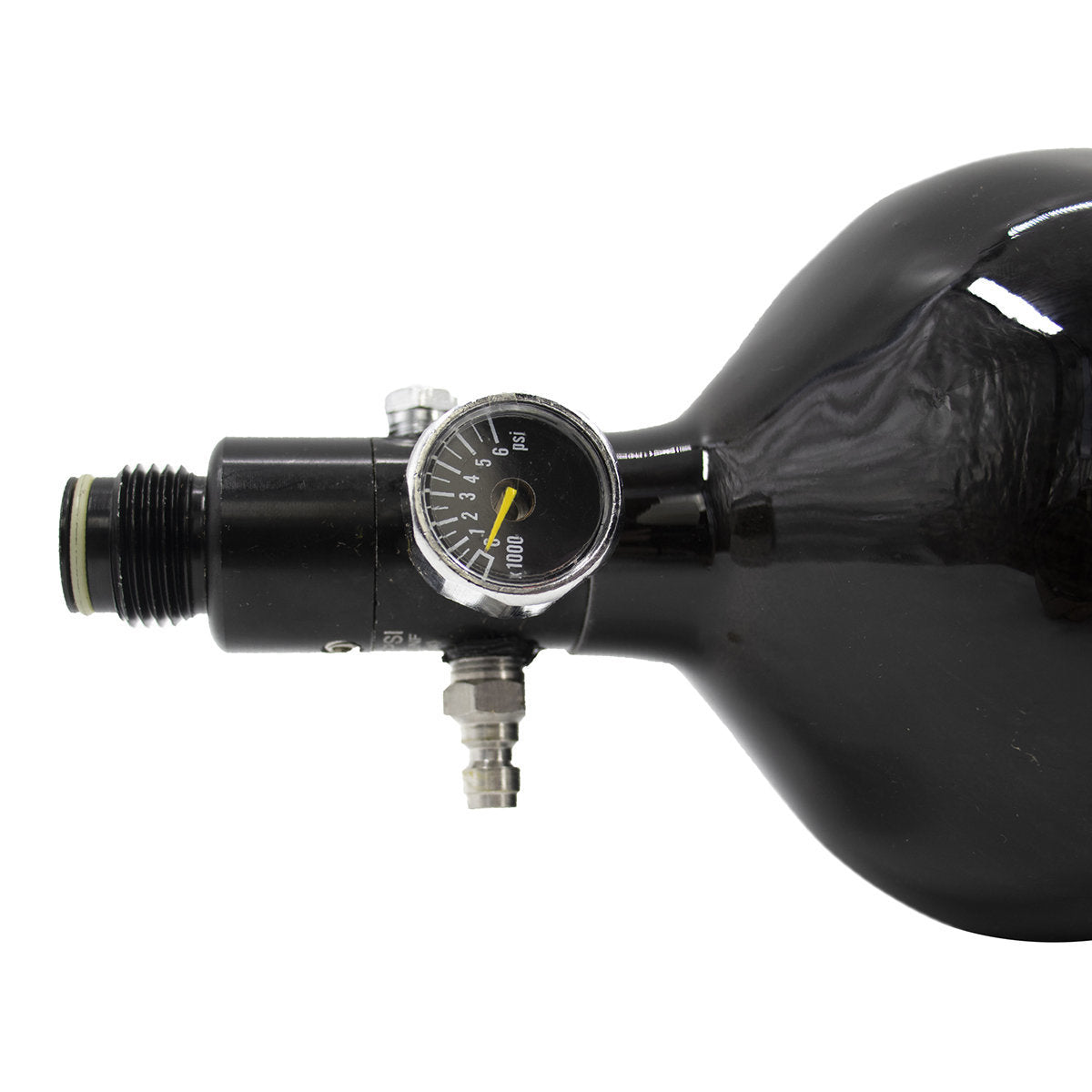 Valken ZERO-G V2 68/4500 Compressed Air Paintball Tank - Black
