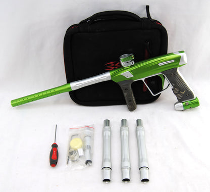 Used Empire Vanquish GT Paintball Gun - Green/Silver