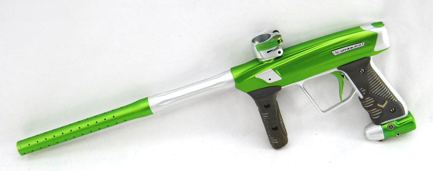 Used Empire Vanquish GT Paintball Gun - Green/Silver