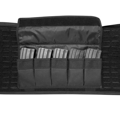 Valken Tactical 38" Zulu Patch Wall Airsoft Gun Case / Bag - Grey
