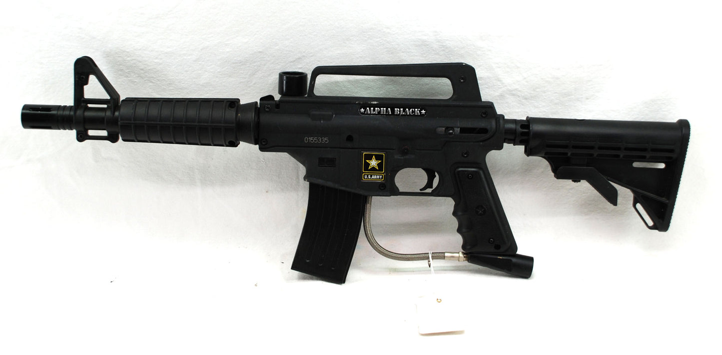 Used Tippmann U.S. Army Alpha Black Tactical - Tippmann Sports