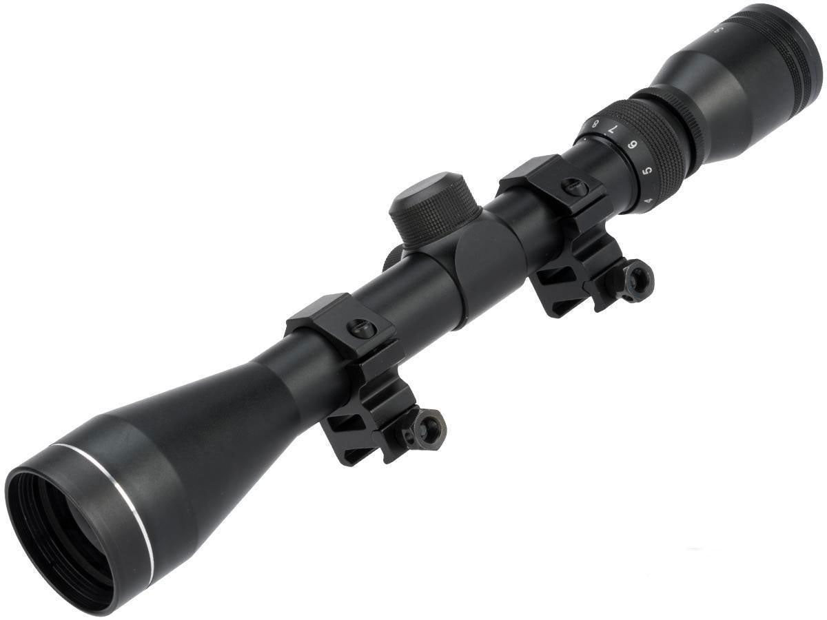 Matrix 3-9X40 Professional Scope for Airsoft Rifles w/ Scope Rings