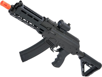 APS Eastern Ghost Patrol Tactical AK Airsoft EBB AEG Rifle - Black - Evike